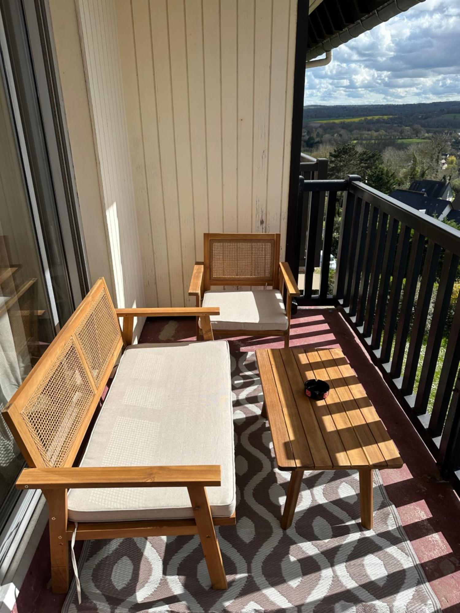 Appartement Terrasse Vue Mer/Campagne Blonville-sur-Mer Exterior foto